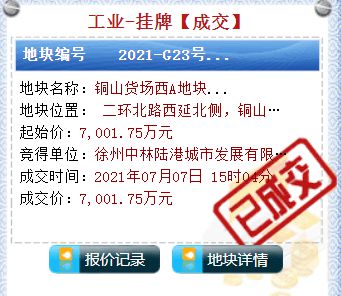 徐州十亿级产业园项目正式启动！徐州中林陆港产业园项目成功摘地